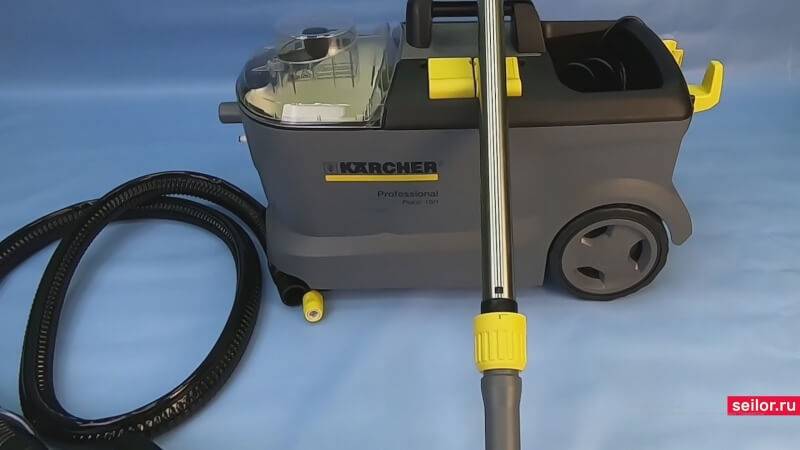 Обзор именитого экстрактора Karcher Puzzi 10/1